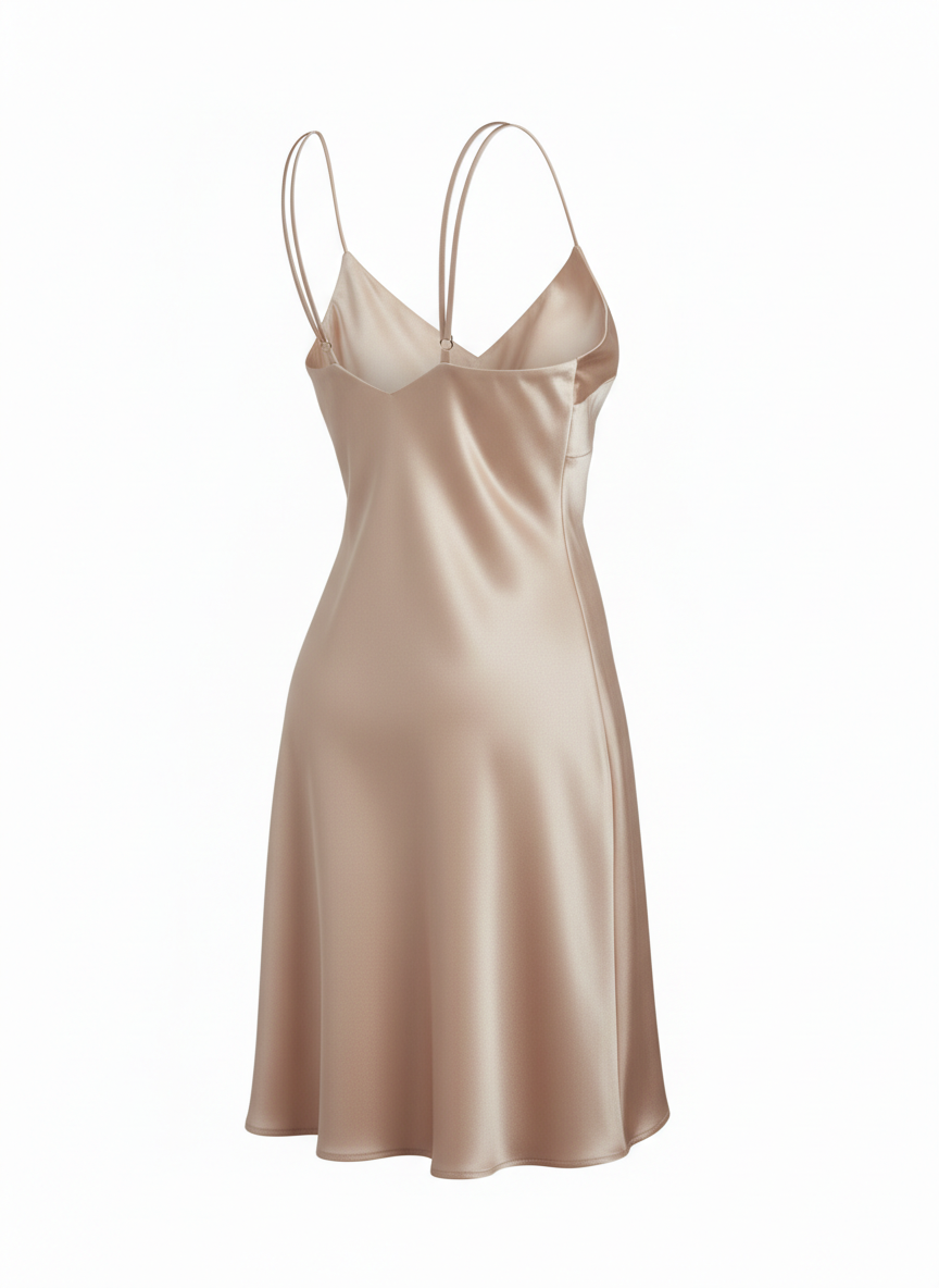 Satin-Look Slip Dress