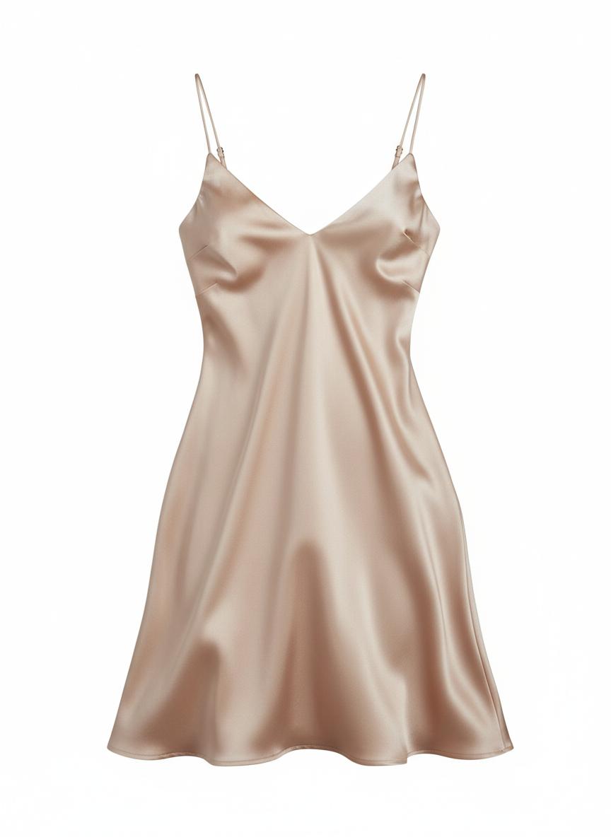 Women's Satin-Look Slip Dress – Hodgery