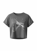Women's Cropped Graphic Tee