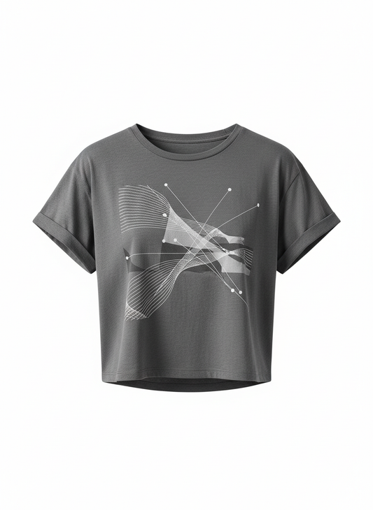 Cropped Graphic Tee