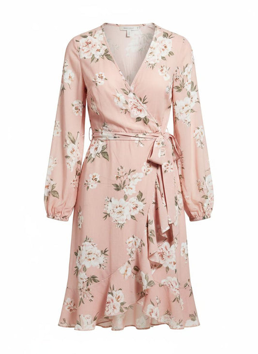 Women's Floral Wrap Dress