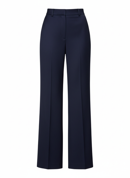 High-Rise Wide-Leg Trousers