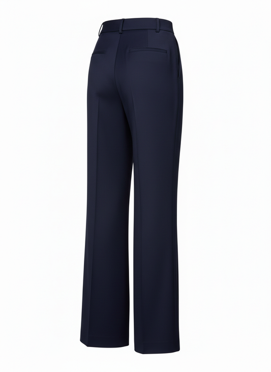 High-Rise Wide-Leg Trousers
