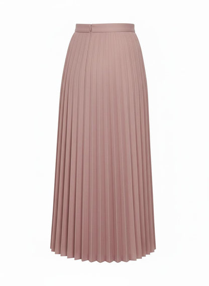 Women's Pleated Midi Skirt